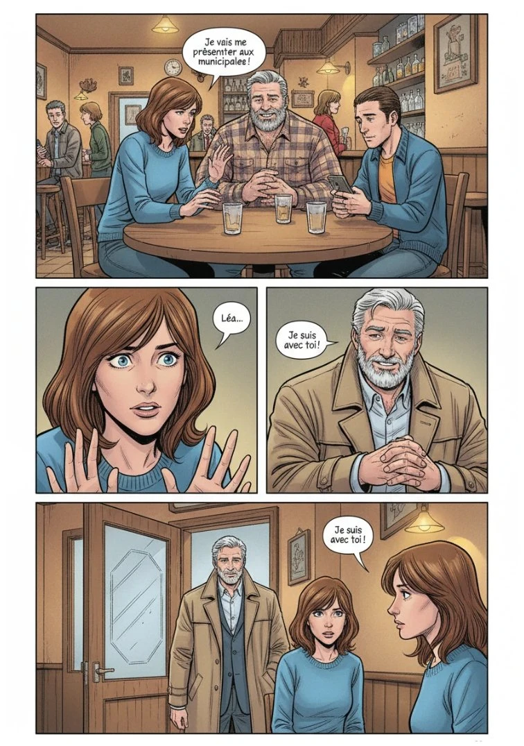LE DEUIL ET L'ÉTINCELLE — Café des Cornailles - Anniversaire de Léa - Page 2