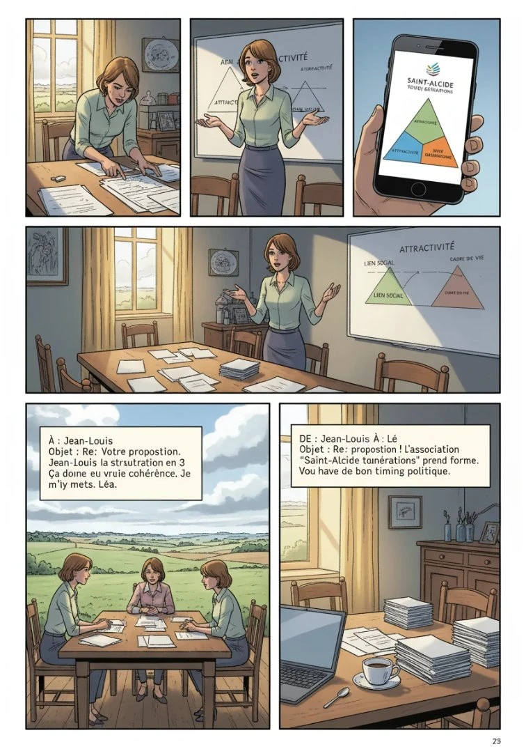 LA CAMPAGNE - PREMIÈRE MOITIÉ — Maison de Louise - Arrivée de Marie-Anne - Page 2