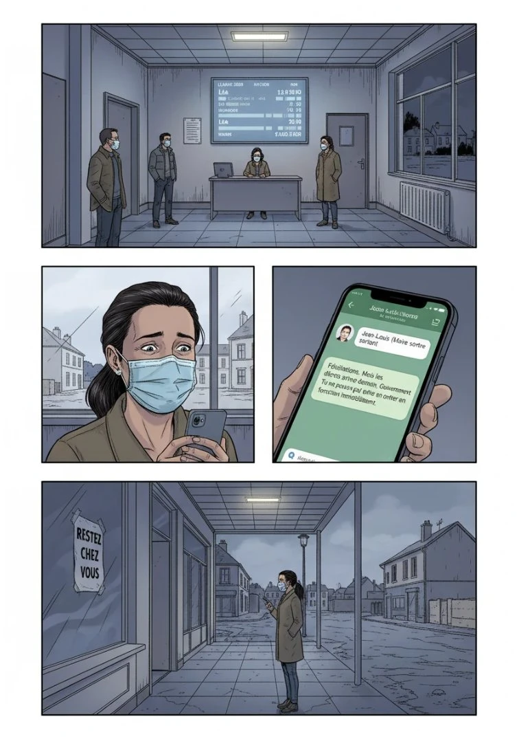 L'ÉLECTION ET L'APRÈS — Maison de Louise - Confinement (mars-mai 2020) - Page 1
