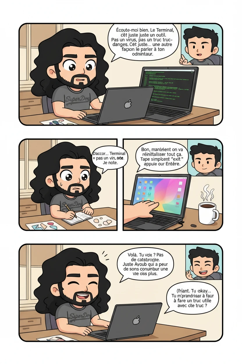 Petit frère est devenu grand : Le Manuel de Survie Tech d'Ayoub — L'Appartement d'Ayoub - La Commande Maudite - Page 3