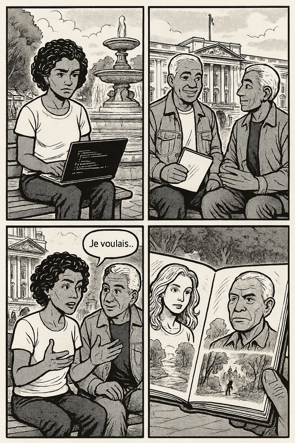 Chapitre 1 : la discussion entre Ashley et John - Page 1