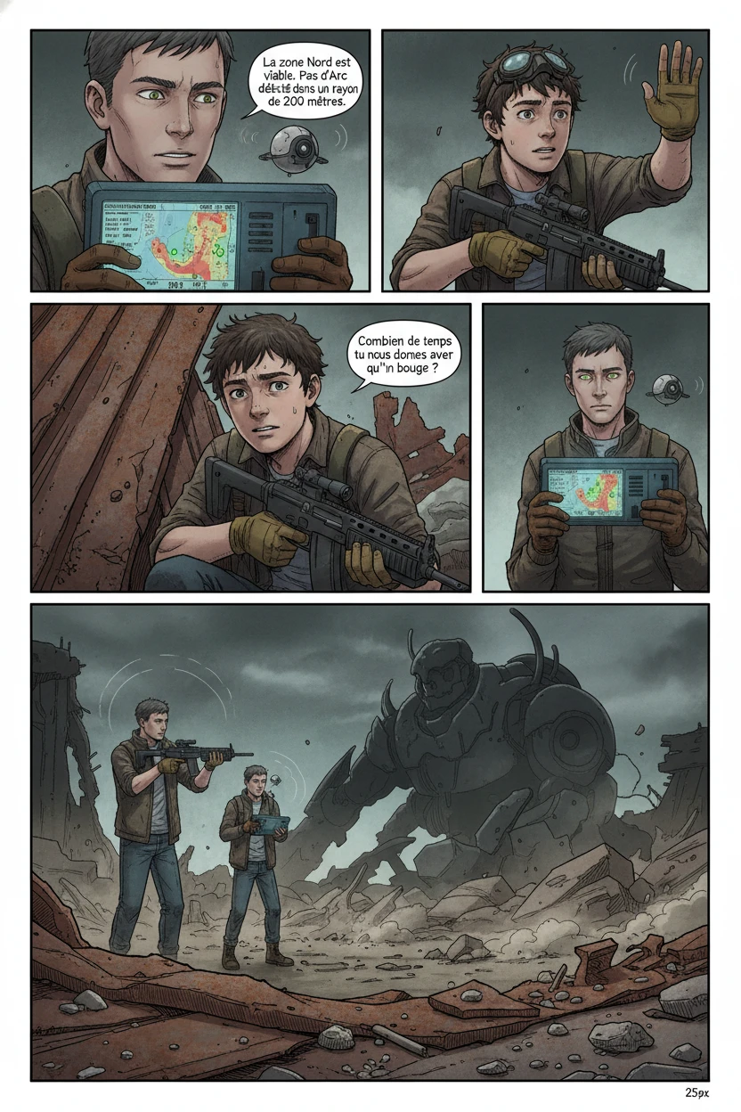 L'Éveil du Monde — Extérieur - Ruines métalliques - Page 2