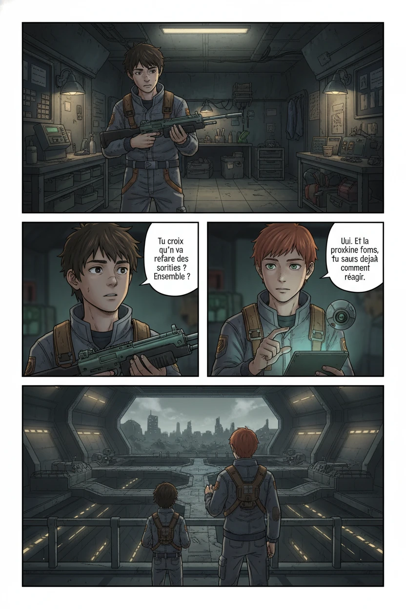 L'Équilibre Fragile — Extérieur - Carcasse de machine - Page 4