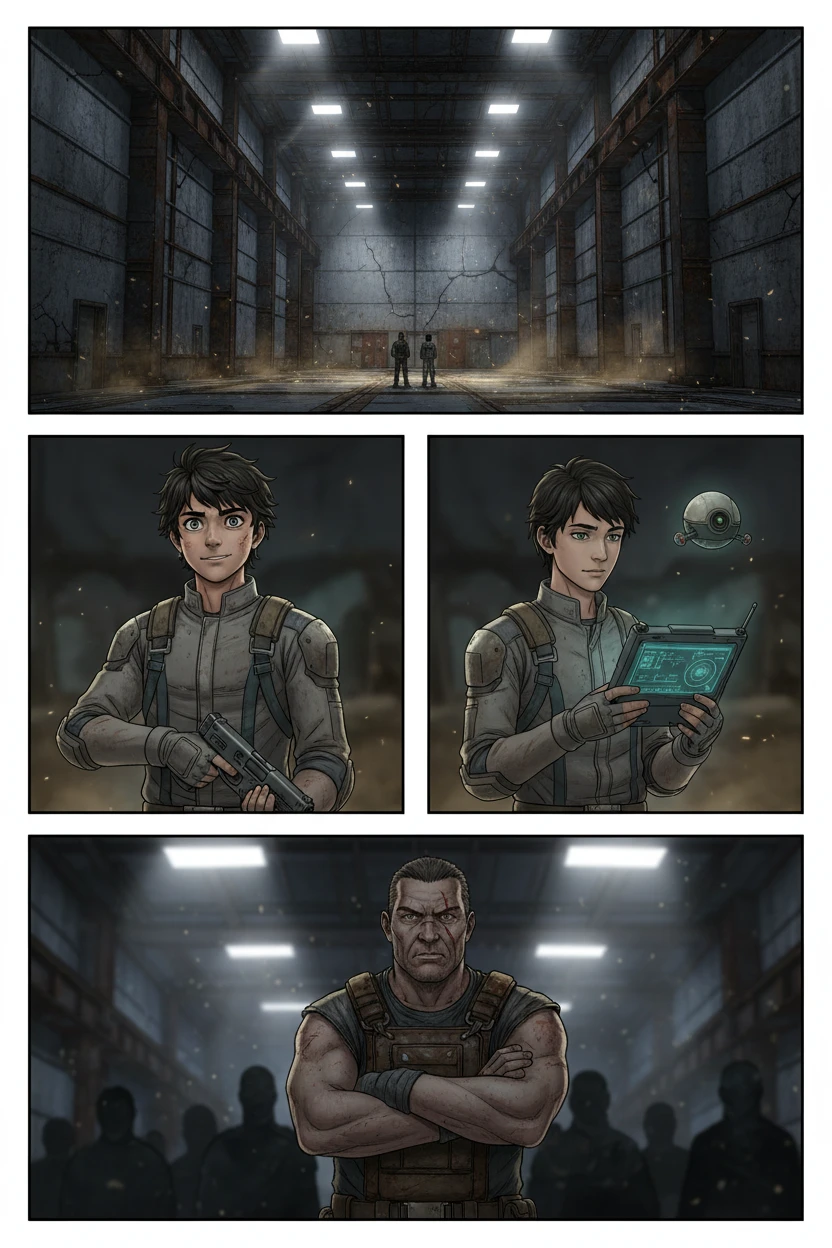 L'Équilibre Fragile — Abri 19 - Zone d'accueil - Page 1