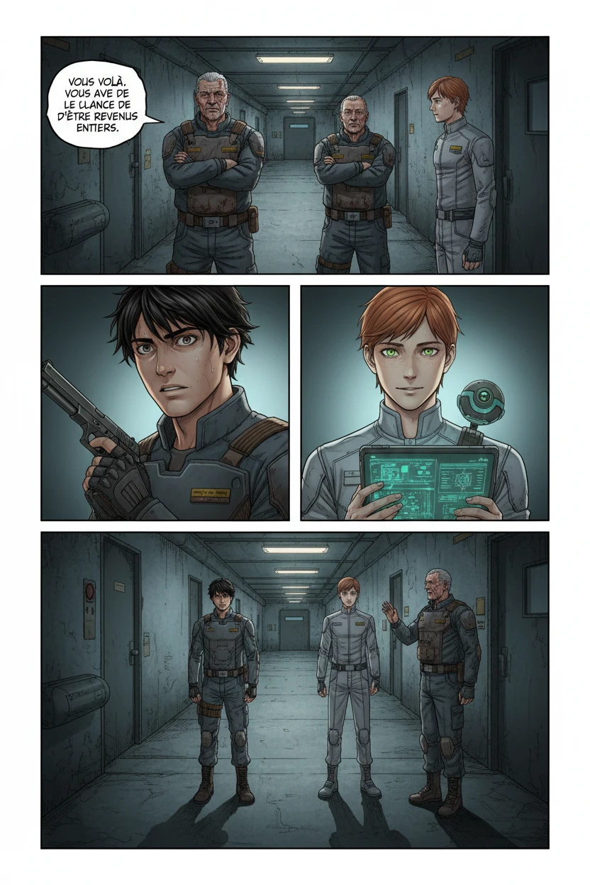 L'Équilibre Fragile — Abri 19 - Couloir désert - Page 2