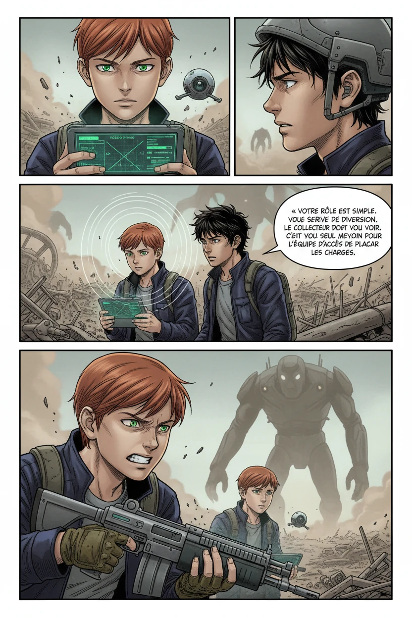 Le Territoire Rouge — Extérieur - Champ de débris - Page 2