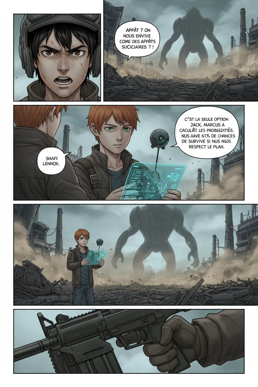 Le Territoire Rouge — Extérieur - Champ de débris - Page 3