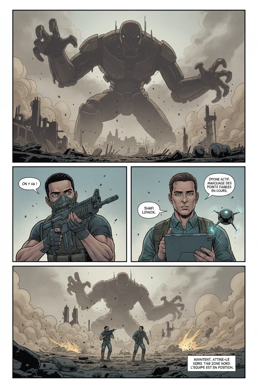 Le Territoire Rouge — Extérieur - Champ de débris - Page 4