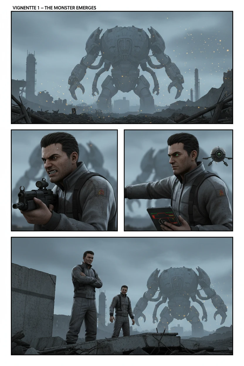 Le Territoire Rouge — Extérieur - Proximité du Collecteur - Page 1