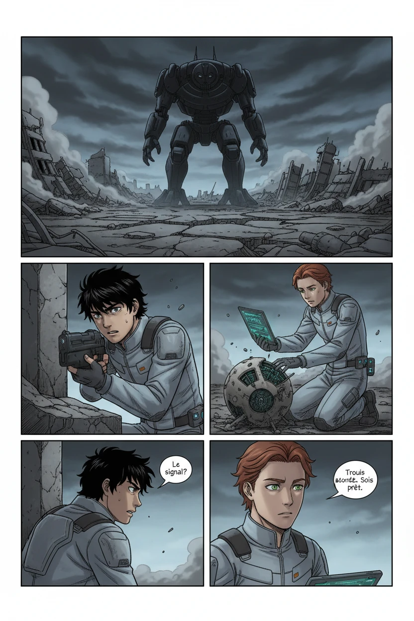 Le Cœur du Titan — Extérieur - Face au Collecteur - Page 1