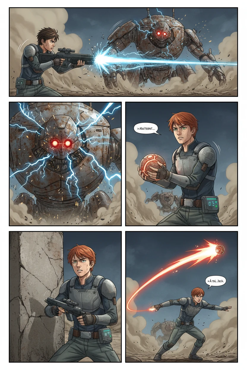 Le Cœur du Titan — Extérieur - Face au Collecteur - Page 3