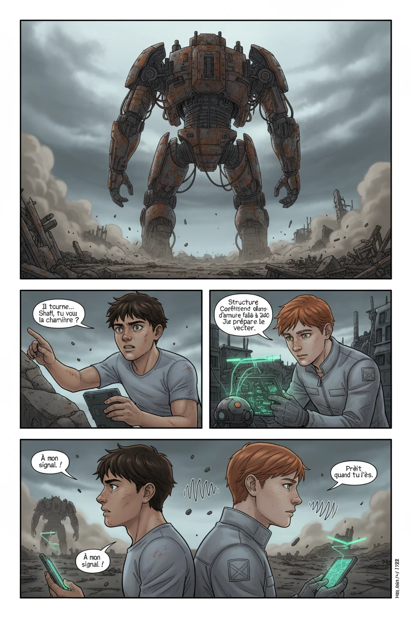 Le Cœur du Titan — Extérieur - Manœuvre de diversion - Page 1