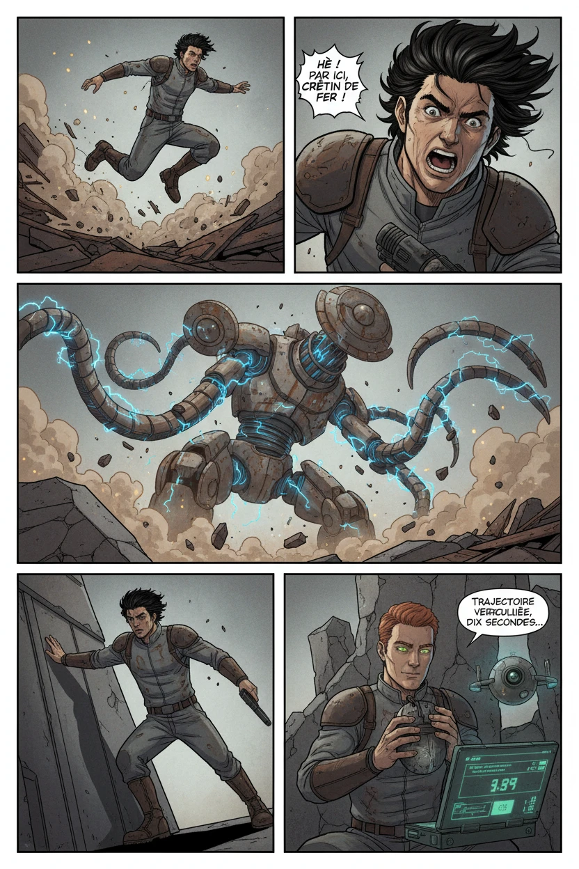 Le Cœur du Titan — Extérieur - Manœuvre de diversion - Page 2