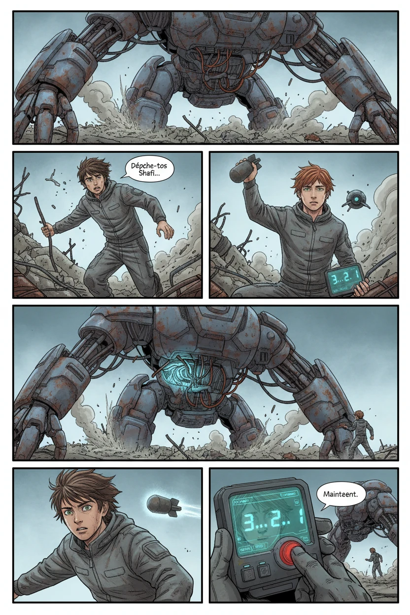 Le Cœur du Titan — Extérieur - Manœuvre de diversion - Page 3