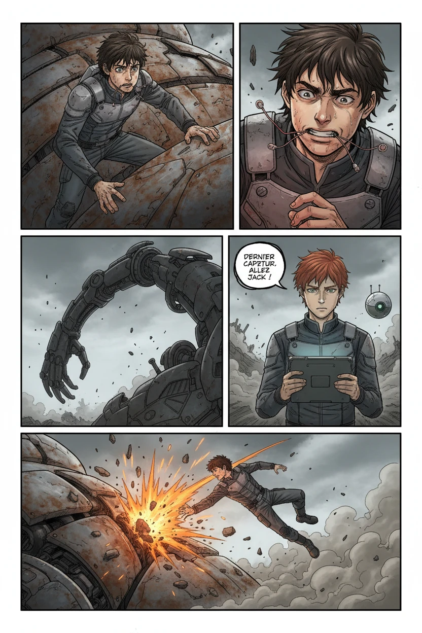 Le Cœur du Titan — Extérieur - Explosion du Titan - Page 3