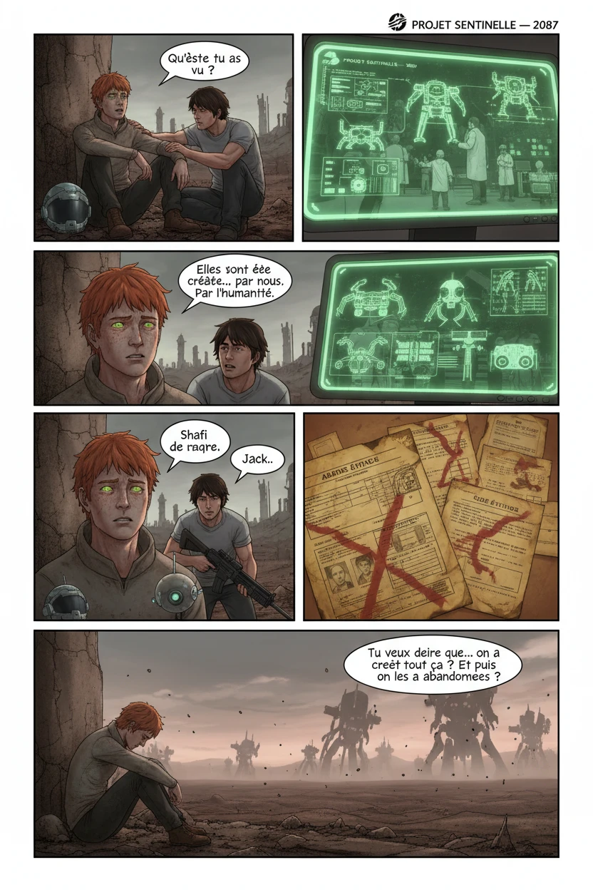 Les Échos du Passé — Extérieur - Après l'explosion - Page 3