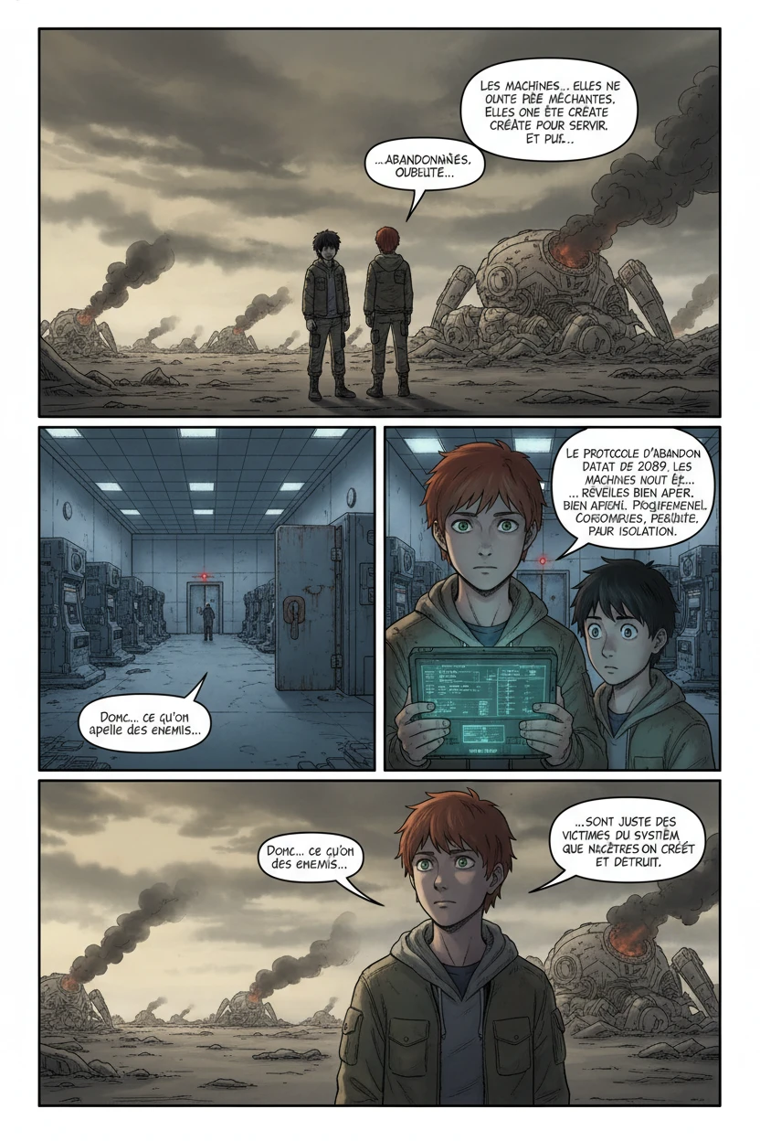 Les Échos du Passé — Extérieur - Après l'explosion - Page 4