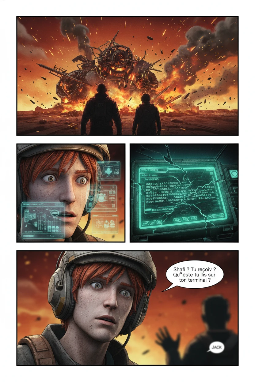 Les Échos du Passé — Extérieur - Vision de Shafi - Page 1