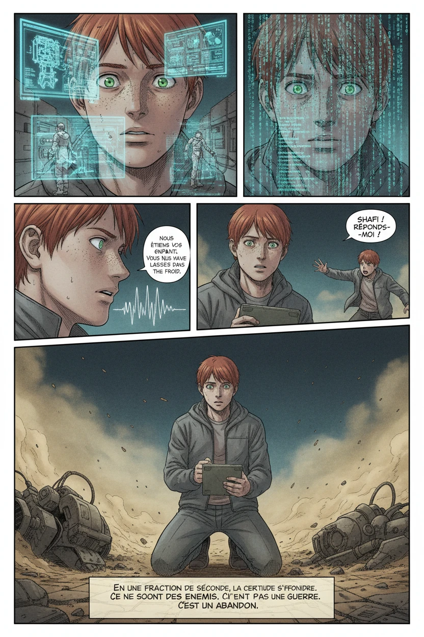 Les Échos du Passé — Extérieur - Vision de Shafi - Page 2