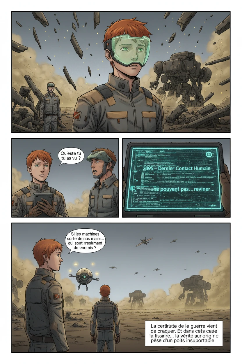 Les Échos du Passé — Extérieur - Vision de Shafi - Page 3