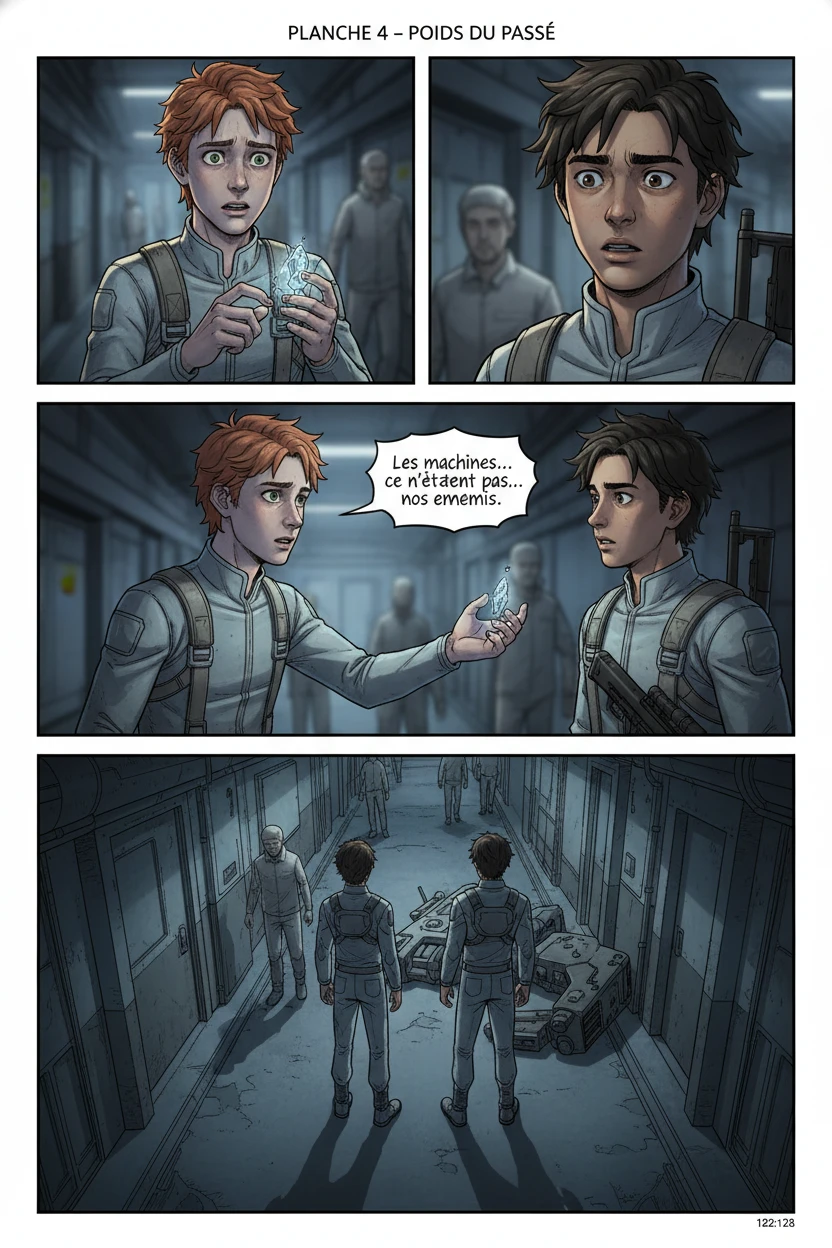 Les Échos du Passé — Abri 19 - Couloir animé - Page 4