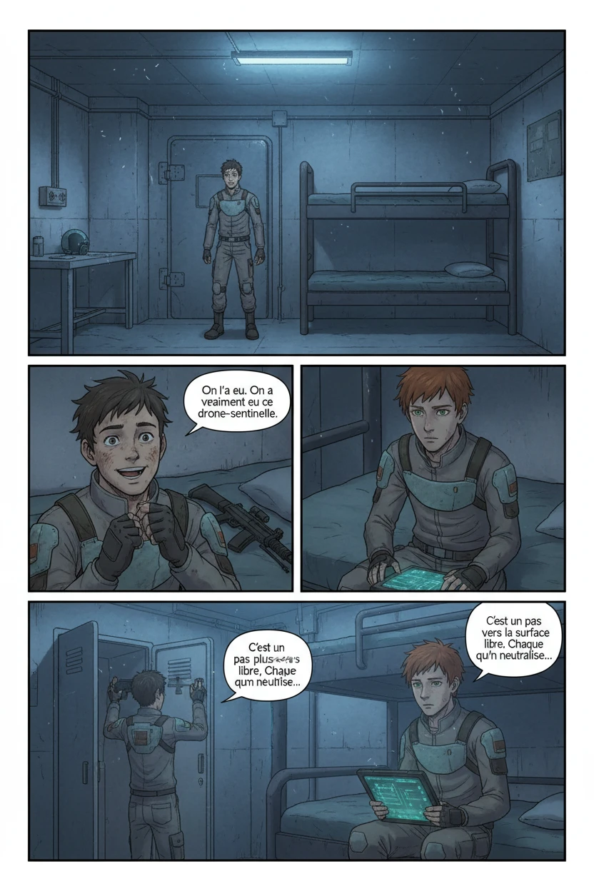 La Fracture — Abri 19 - Quartier de Jack et Shafi - Page 1