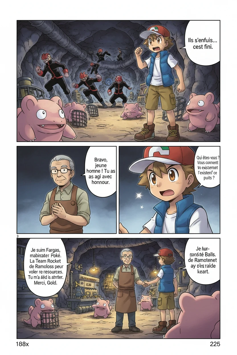 Le Mystère d'Écorcia — Repaire de la Team Rocket au Puits Ramoloss - Page 3