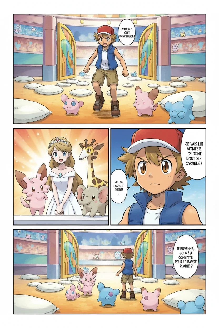 Les Secrets de Johto Central — Arène de Doublonville - Page 1