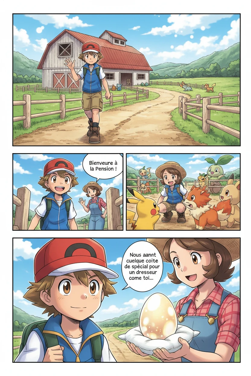 Les Secrets de Johto Central — Route 34 - Pension Pokémon - Page 1