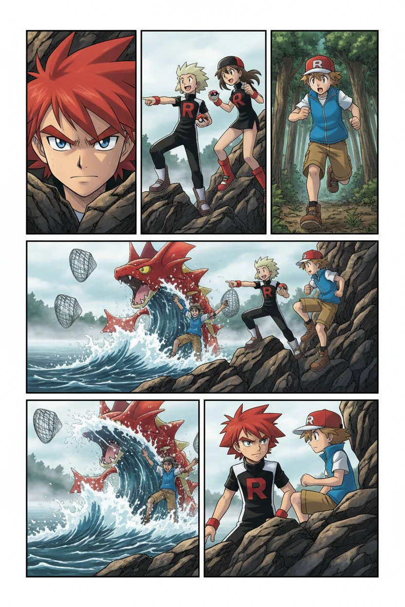 La Menace Team Rocket Resurgit — Lac Colère - Page 2