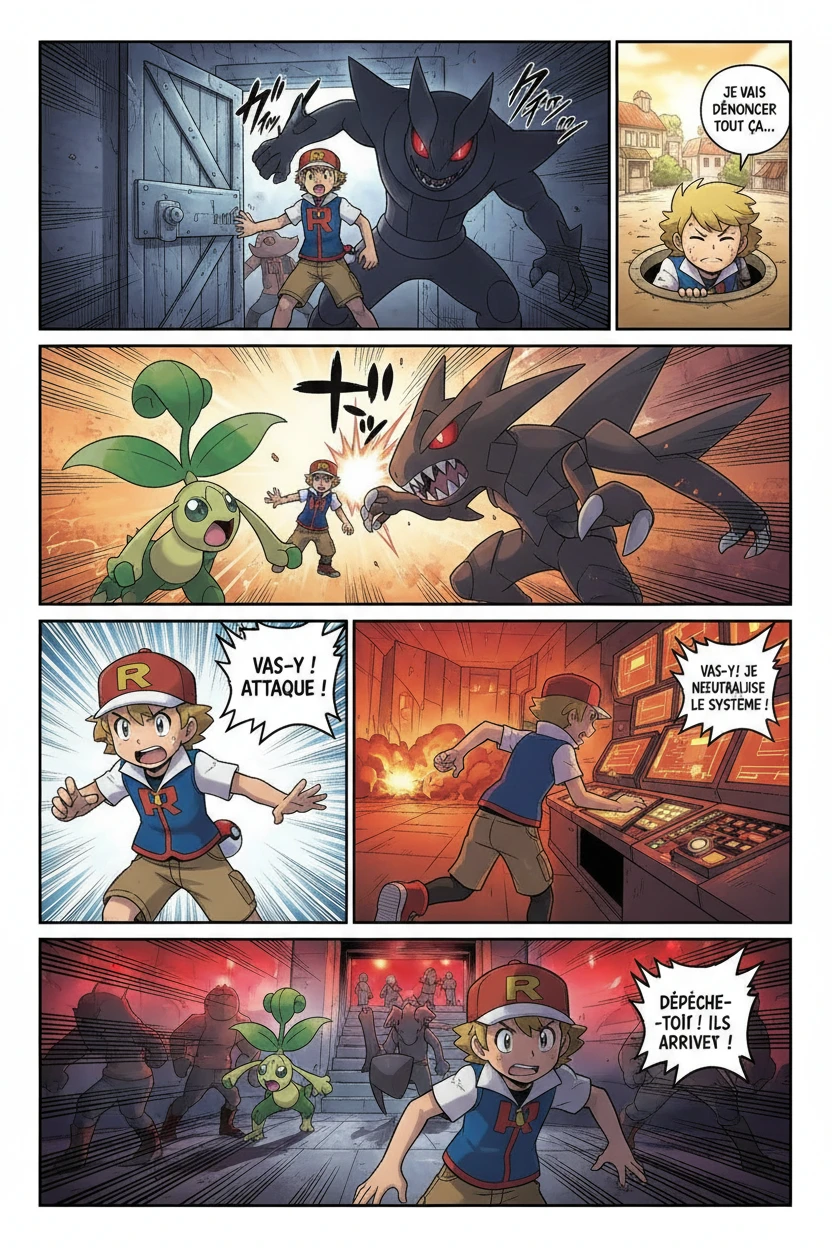 La Menace Team Rocket Resurgit — Repaire de la Team Rocket à Acajou - Page 2