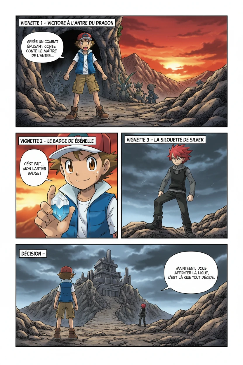 Le Défi des Dragons et le Conseil des 4 — Plateau Victoire - Route vers la Ligue - Page 1