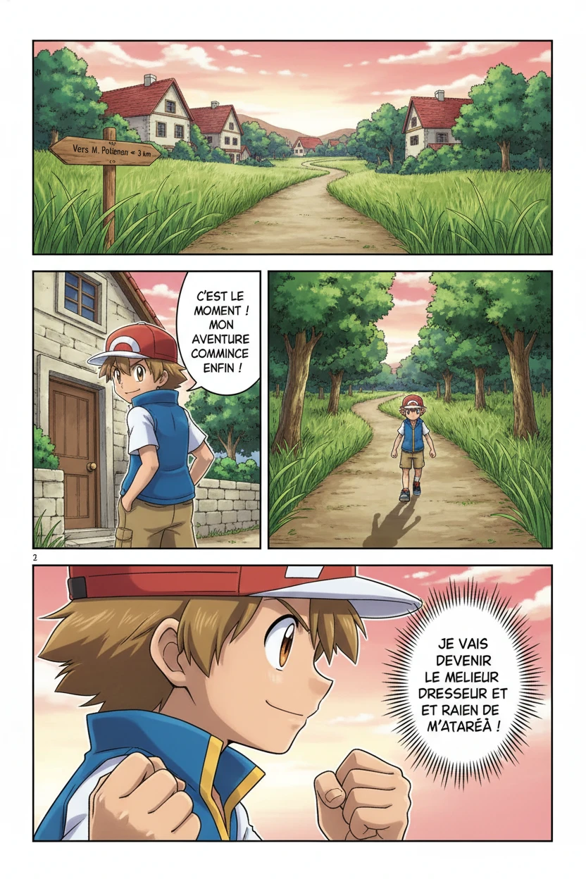 Les Premiers Pas du Dresseur — Route 29 - Chemin vers M. Pokémon - Page 1