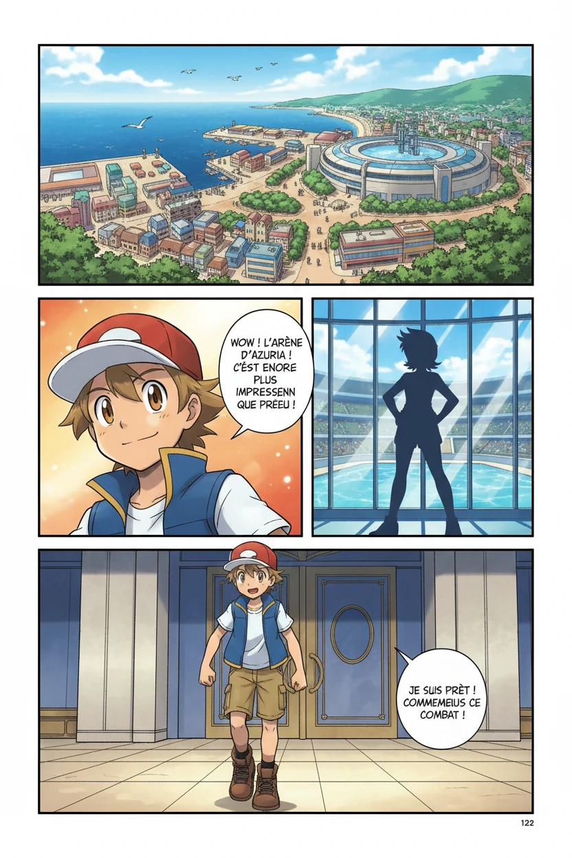 L'Aventure à Kanto — Kanto - Azuria - Arène et Ville - Page 1