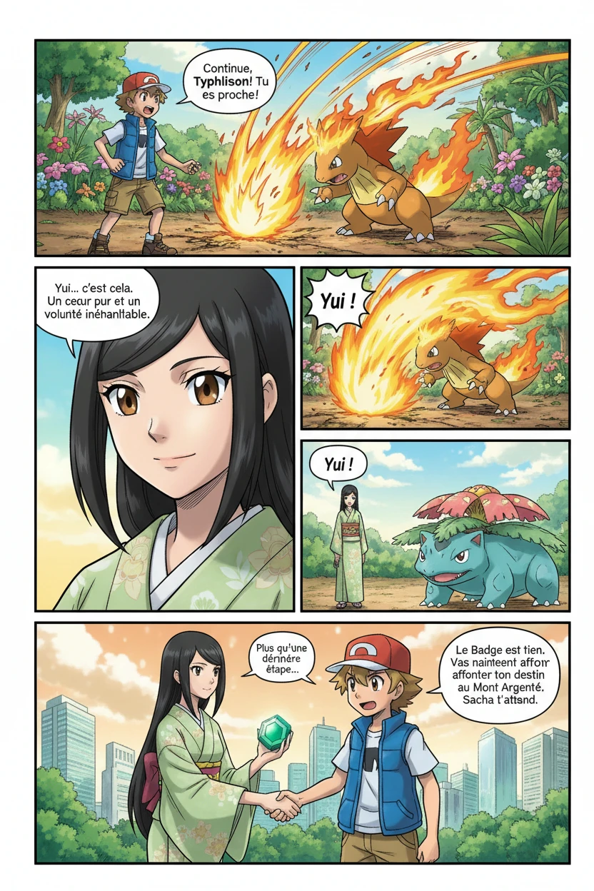 L'Ultime Défi du Mont Argenté — Kanto - Céladopole - Arène et Ville - Page 3