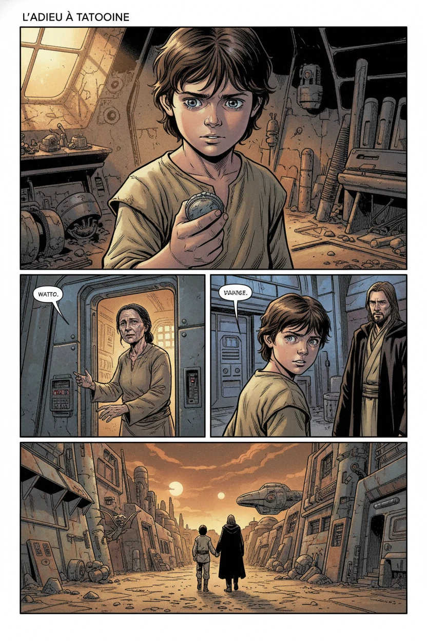 Les Origines - L'Enfant du Désert — La Demeure de Watto - Ateliers de Tatooine - Page 16