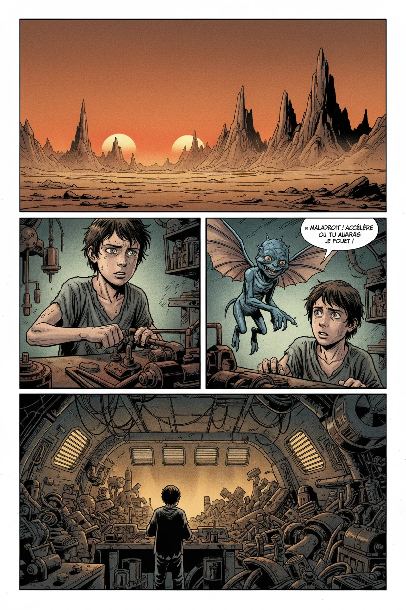 Les Origines - L'Enfant du Désert — La Demeure de Watto - Ateliers de Tatooine - Page 1