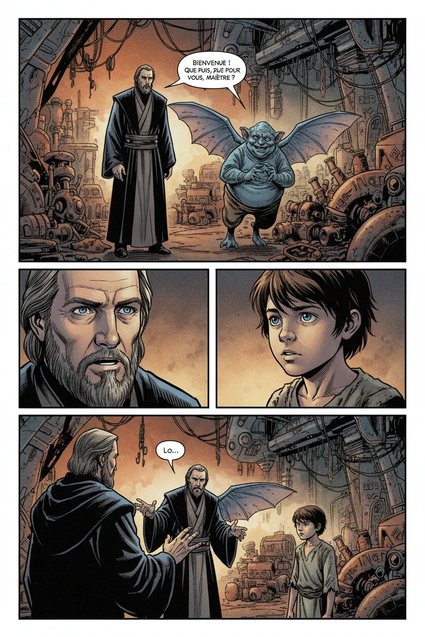 Les Origines - L'Enfant du Désert — La Demeure de Watto - Ateliers de Tatooine - Page 4