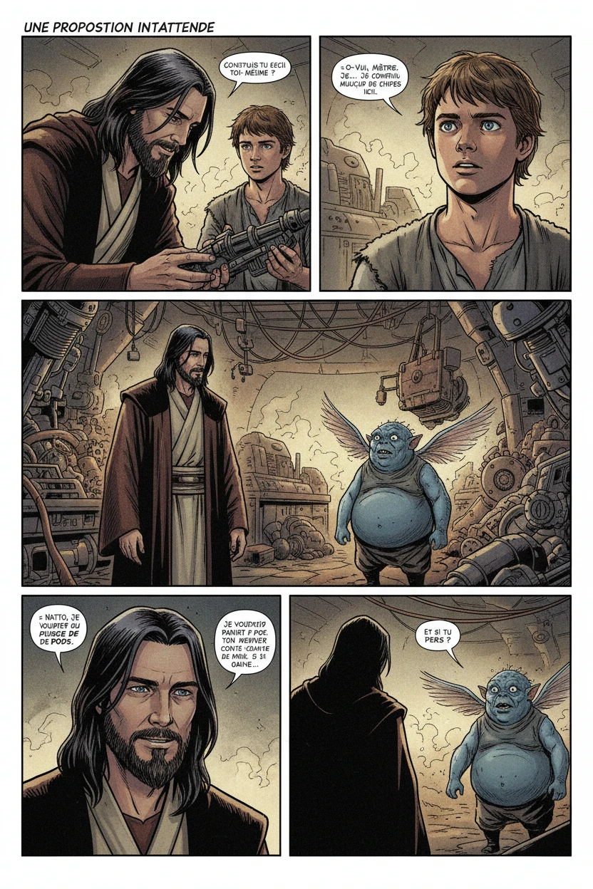 Les Origines - L'Enfant du Désert — La Demeure de Watto - Ateliers de Tatooine - Page 5