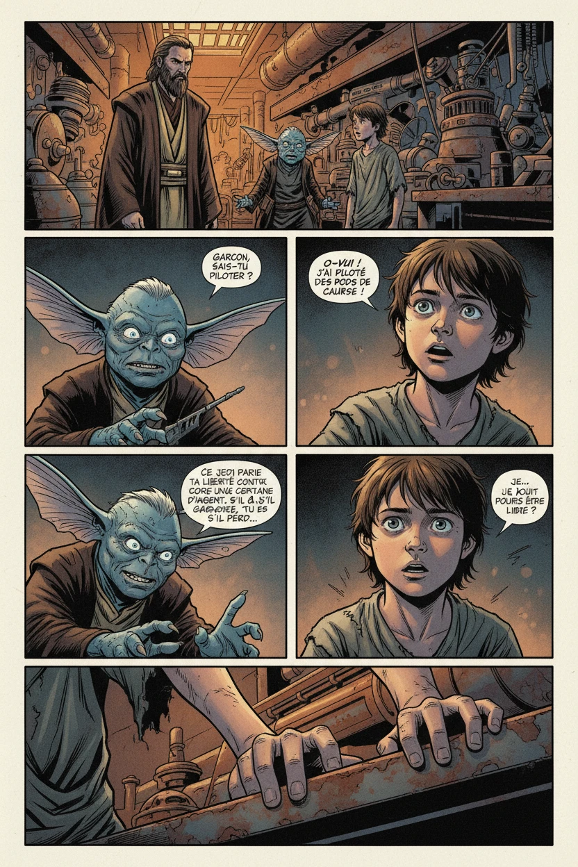 Les Origines - L'Enfant du Désert — La Demeure de Watto - Ateliers de Tatooine - Page 6