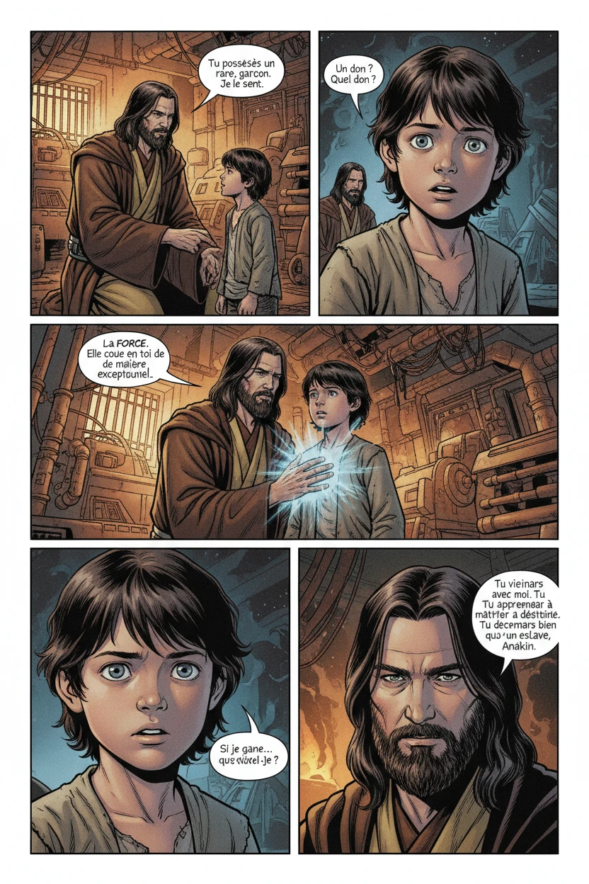 Les Origines - L'Enfant du Désert — La Demeure de Watto - Ateliers de Tatooine - Page 8