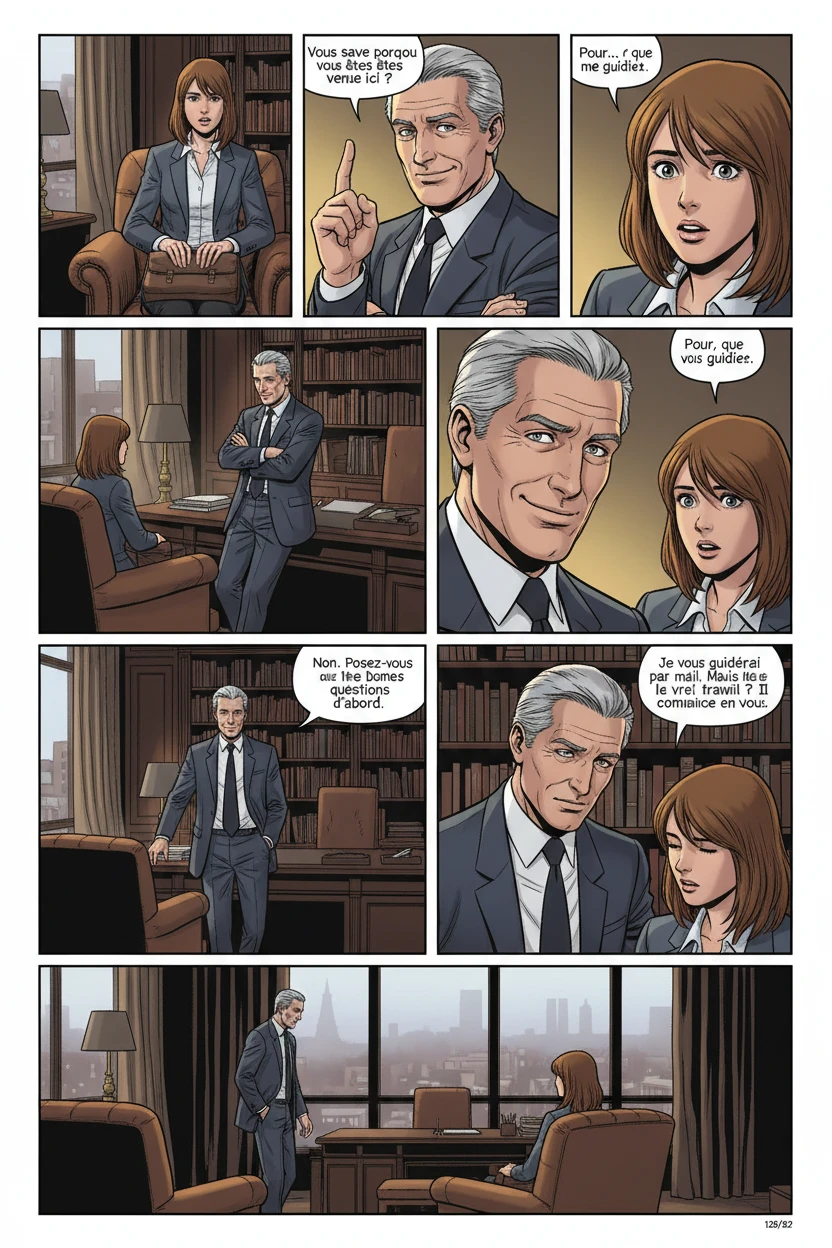 LE DEUIL ET L'ÉTINCELLE — Bureau de Jean-Louis Montero - Paris ou belle demeure de province - Page 2