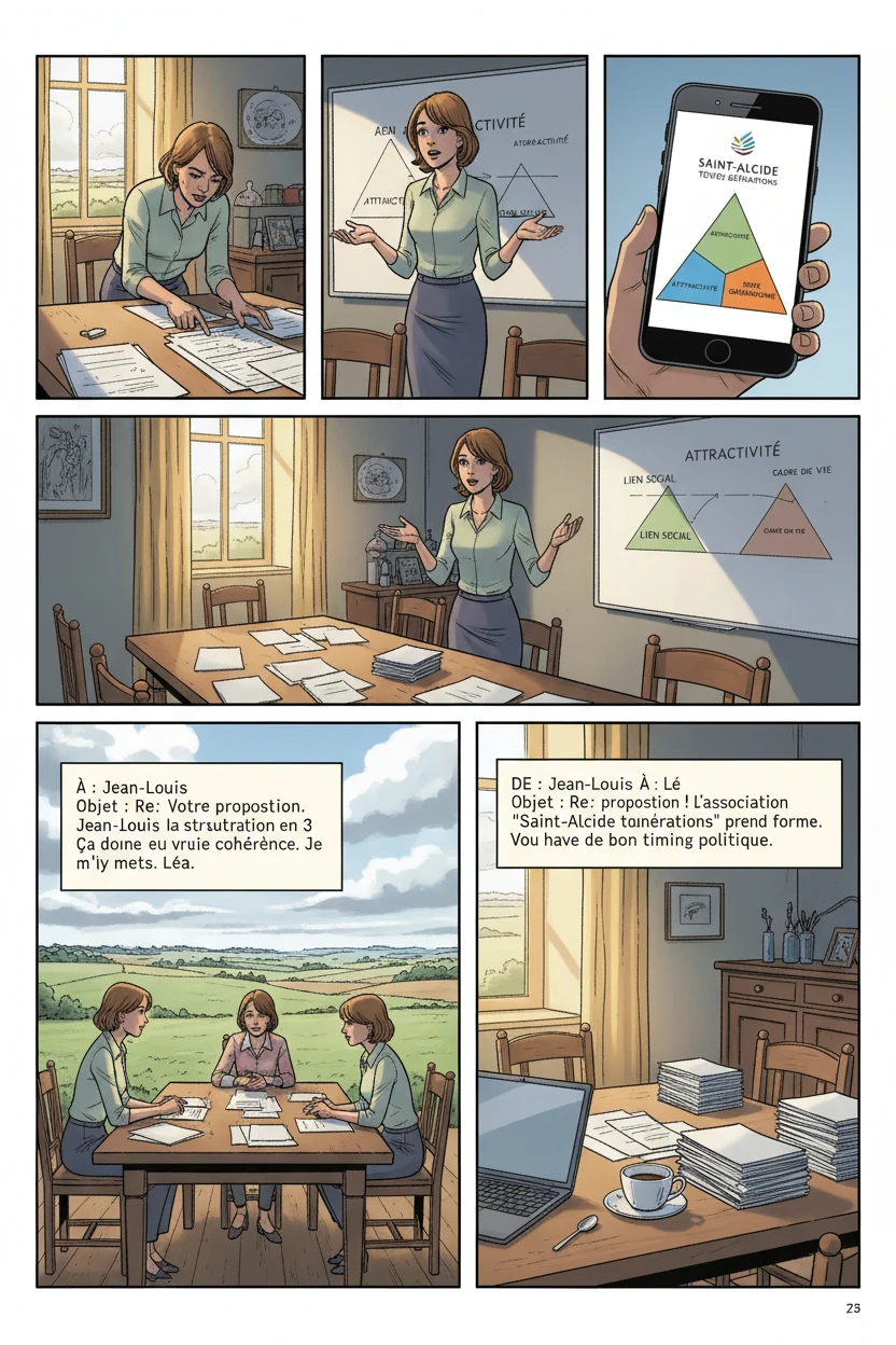 LA CAMPAGNE - PREMIÈRE MOITIÉ — Maison de Louise - Arrivée de Marie-Anne - Page 2