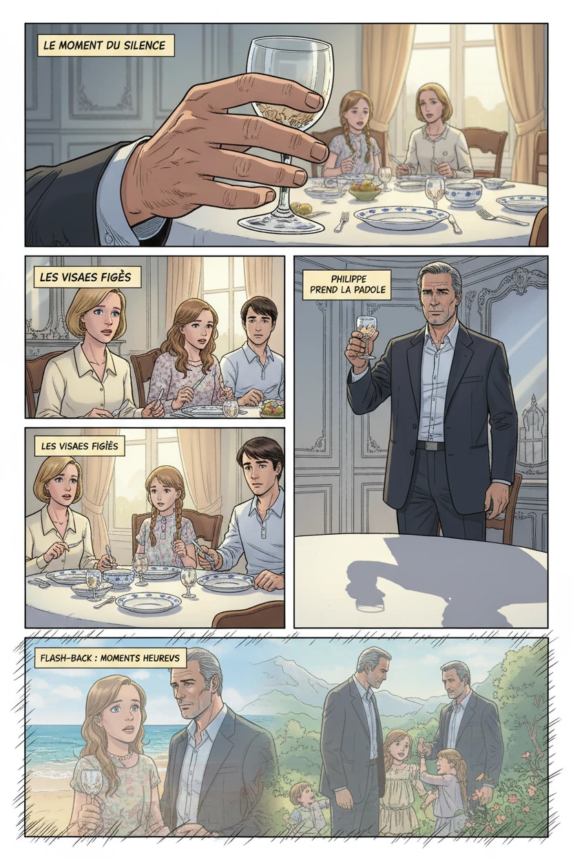 LE DEUIL ET L'ÉTINCELLE — Repas de famille - Maison de Catherine (Dijon) - Page 1