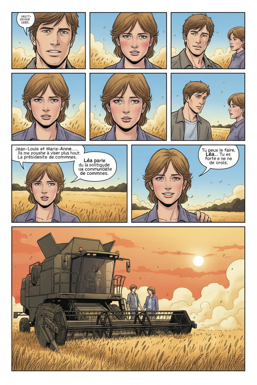 LA CAMPAGNE - DEUXIÈME MOITIÉ — Maison de Louise - Été 2019, moissonneuse-batteuse de Valentin - Page 3