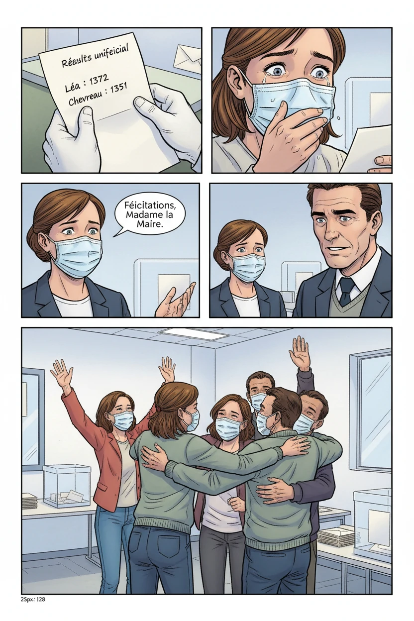 L'ÉLECTION ET L'APRÈS — Bureau de vote et salle de dépouillement - Saint-Alcide - Page 2