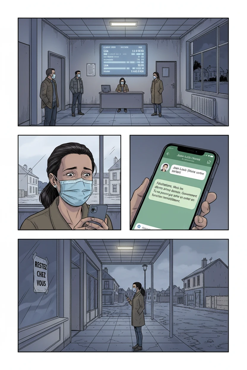 L'ÉLECTION ET L'APRÈS — Maison de Louise - Confinement (mars-mai 2020) - Page 1