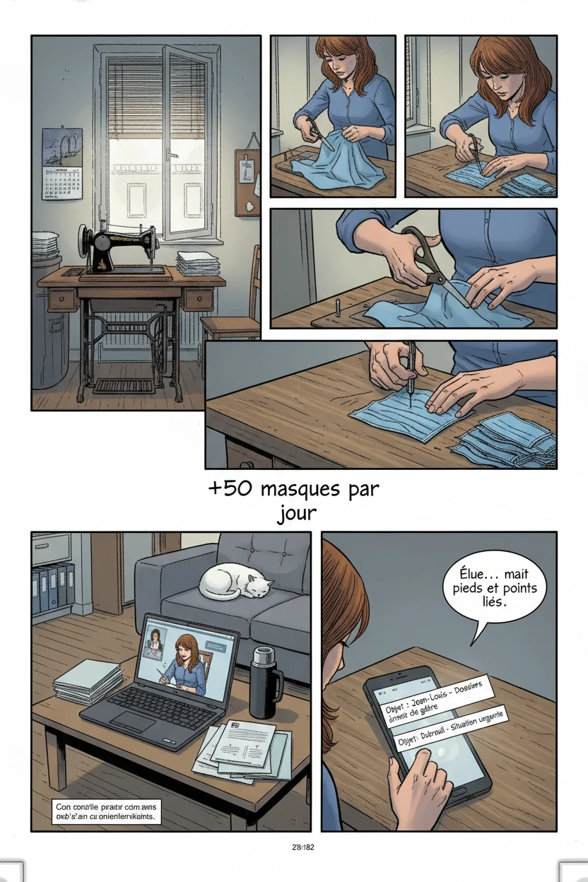 L'ÉLECTION ET L'APRÈS — Maison de Louise - Confinement (mars-mai 2020) - Page 2