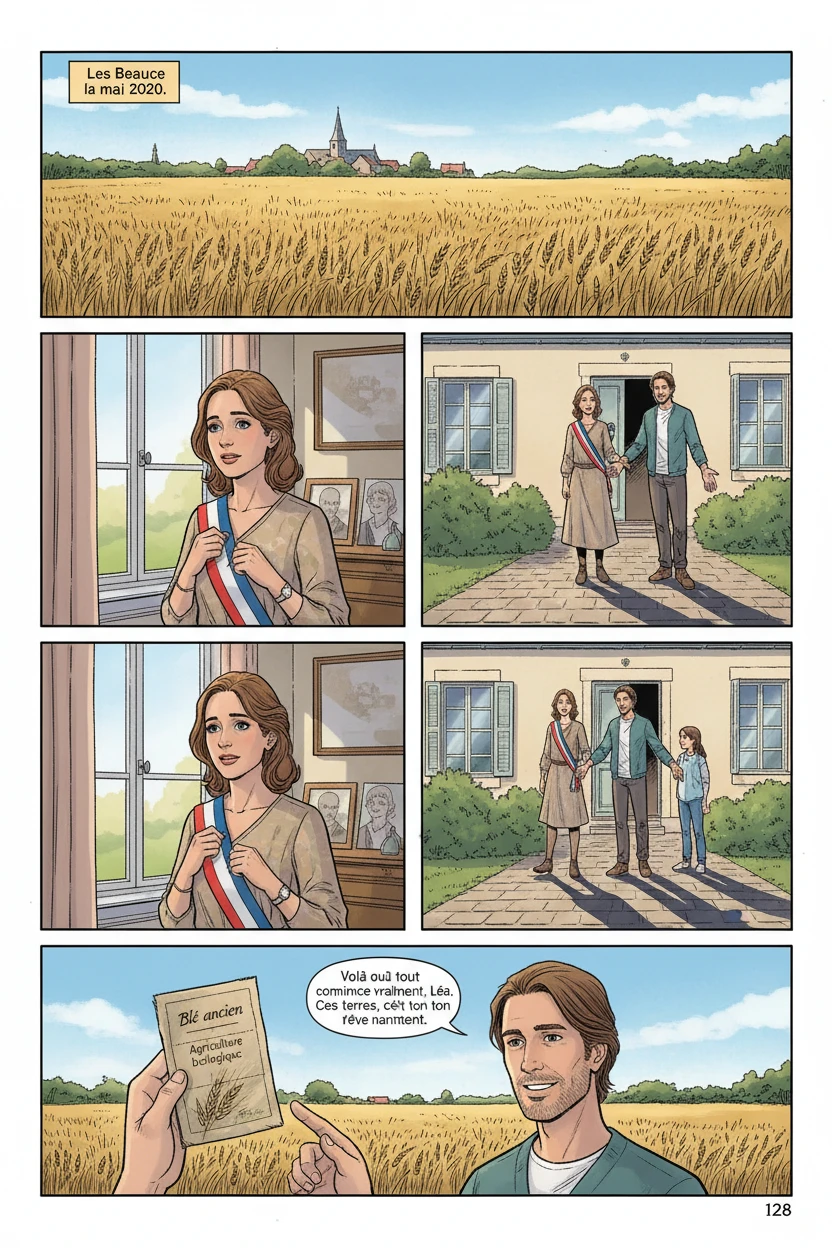 L'ÉLECTION ET L'APRÈS — Maison de Louise et Beauce - Nouveau monde - Page 1