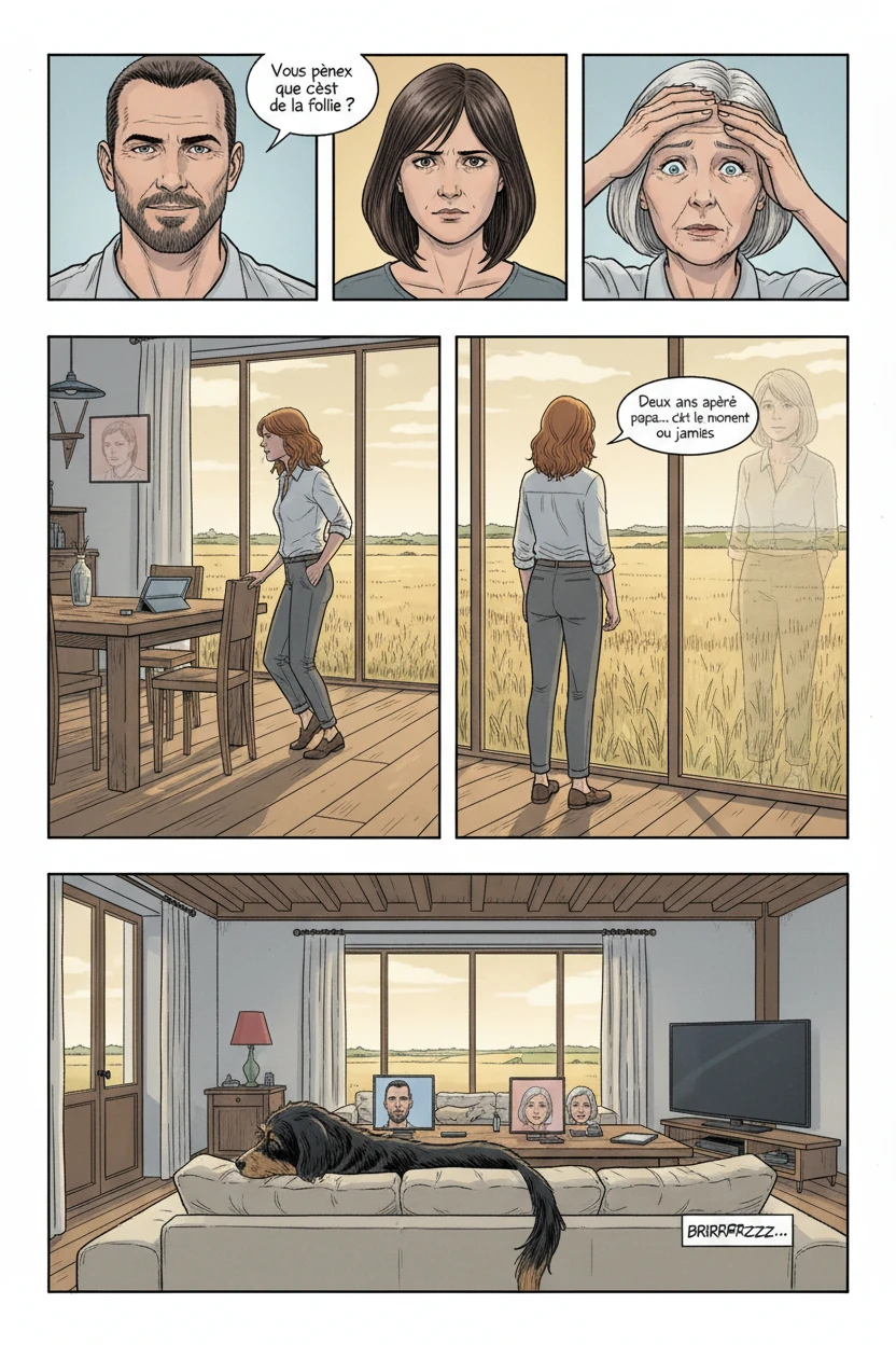 LE DEUIL ET L'ÉTINCELLE — Maison de Louise aux Cornailles - Beauce - Page 2